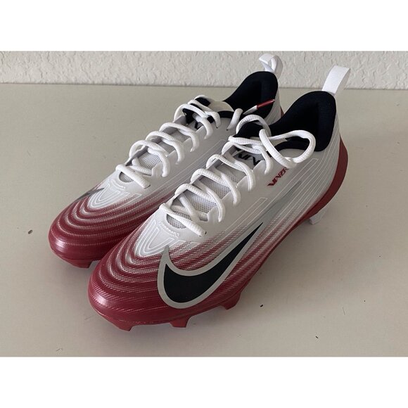 Nike Vapor Speed 3 TB Red White Football Cleats HM8849-102 Men's Size 9 - Picture 7 of 11